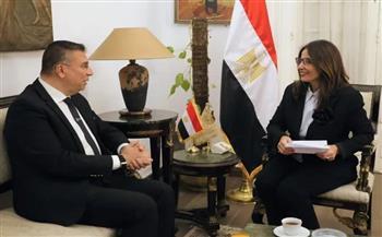 وزيرة الثقافة تبحث مع رئيس اتحاد إذاعات وتلفزيونات دول التعاون الإسلامي تعزيز التعاون