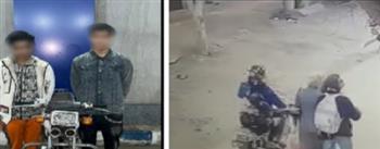 ضبط شخصين بالدقهلية بعد سرقة حقيبة يد بأسلوب الخطف