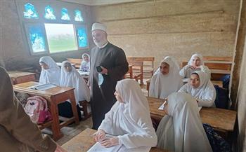 رئيس منطقة سوهاج الأزهرية يتفقد سير العملية التعليمية بمعاهد جهينة