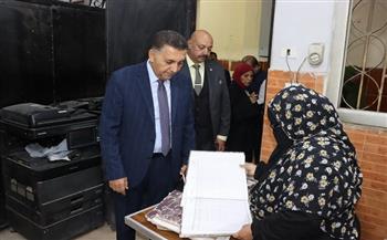 جولة مفاجئة لمحافظ القليوبية بشرق شبرا الخيمة لمتابعة أعمال النظافة والانضباط الإداري