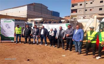 توزيع 50 رأس ماشية للأسر الأولى بالرعاية بمحافظة الشرقية