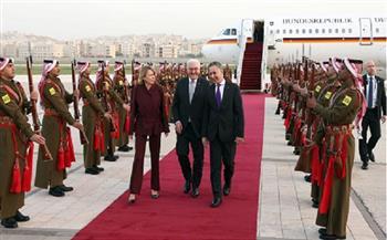 الرئيس الألماني يصل إلى الأردن