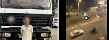 وفاة طالب وإصابة آخر إثر تصادم دراجة نارية بسيارة نقل ثقيل الاميريه