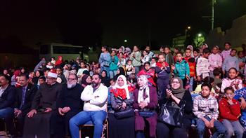 مسرح الثقافة المتنقل يقدم فعاليات متنوعة بقرية أبو فليو بالمنيا 