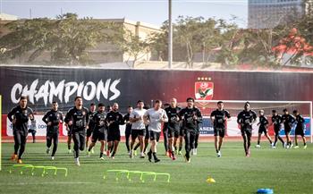 الأهلي يستأنف تدريباته استعدادًا لمباراة الجونة في الدوري الممتاز