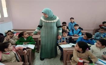 ثقافة الدقهلية ينظم ورشة حكي بعنوان "بيئة نظيفة" بمدرسة ميت الفرماوي