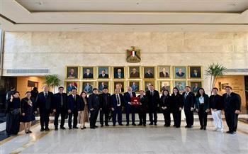 مصر تستعرض تجربتها في التفاوض على اتفاقية الشراكة مع الاتحاد الأوروبي أمام وفد برلماني تايلاندي