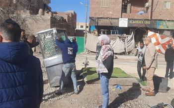 بتوجيهات محافظ القليوبية.. جولة ميدانية بقليوب لمتابعة الرصف والنظافة ورفع الإشغالات