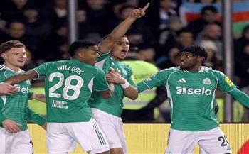 دوري أبطال أوروبا.. نيوكاسل "يفترس" كاراباخ اغدام بنصف دستة أهداف