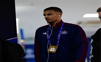 دوري أبطال أوروبا.. نيوكاسل يونايتد يصل إلى الملعب لخوض لقاء كارباخ اغدام