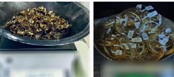 ضبط 4 كيلو جرام من المشغولات الذهبية والفضية المقلدة بالقاهرة