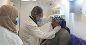قافلة "حياة كريمة" تقدم 1662 خدمة طبية مجانية في المنيا