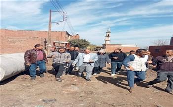 محافظ الشرقية يُتابع معدلات أداء المشروعات الخدمية والتنموية