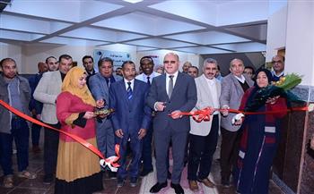 رئيس جامعة سوهاج يفتتح المقر الجديد لمركز تنمية قدرات أعضاء هيئة التدريس