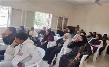 وحدة تكافؤ الفرص تنظم ندوة موسعة للتعريف بمبادرة "أنا متعلم مدى الحياة" بقرية الرياينة بمدينة أرمنت