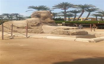  بعثة أثرية مصرية صينية تكشف عن مبنى من الحجر الجيري يُرجّح انتماؤه لمعبد الملك أبريس بمنطقة ميت رهينة