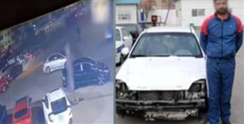 ضبط قائد سيارة أجرة اصطدم بملاكي وفر هاربًا ببورسعيد