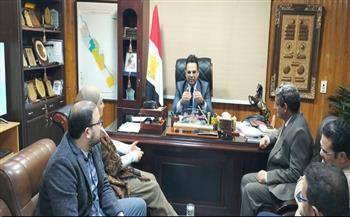 وكيل صحة سوهاج يستقبل وفد الوزارة لبحث التشغيل التجريبي لمستشفى ساقلتة المركزى