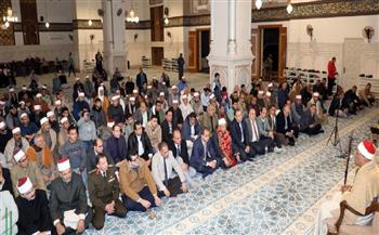 محافظ الشرقية يشهد احتفالية مديرية الأوقاف بذكرى ليلة النصف من شعبان بمسجد الفتح بالزقازيق 