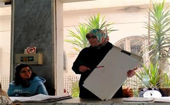 تنفيذ الورشة الفنية الثالثة من برنامج “أبيض وأسود” بمتحف محمد ناجي