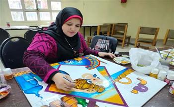 «مقتطفات حرفية» تواصل إبداعها بثقافة الفيوم