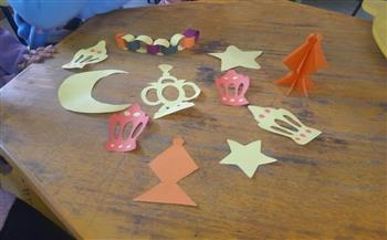 ثقافة الفيوم تنظم ورشة أشغال فنية لزينة رمضان بمكتبة الفيوم العامة