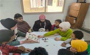 ورشة تنمية مهارات لأطفال ذوي الهمم بقصر ثقافة الجيزة