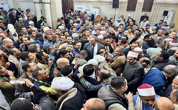 محافظ قنا يشهد احتفالية النصف من شعبان بمسجد سيدي عبدالرحيم القنائي 