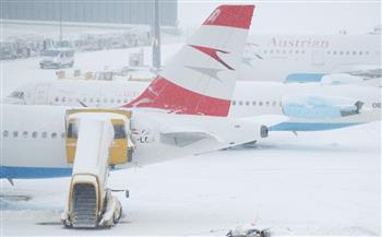 إغلاق مطار فيينا مؤقتًا بسبب تساقط كثيف للثلوج