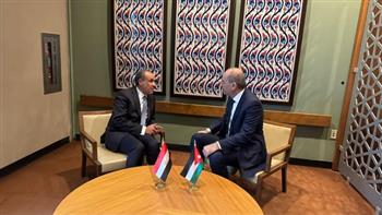 وزير الخارجية ونظيره الأردني يؤكدان أهمية إطلاق مسار سياسي يفضي إلى إقامة الدولة الفلسطينية 