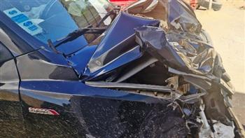 الفنانة غادة إبراهيم تتعرض لحادث سير وتشارك صورة سيارتها المدمرة