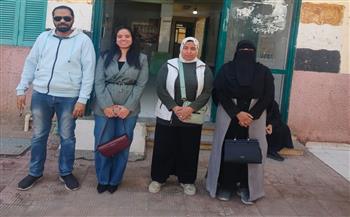 صحة قنا: الكشف على 792 مواطنًا بقرية الرئيسية بنجع حمادي