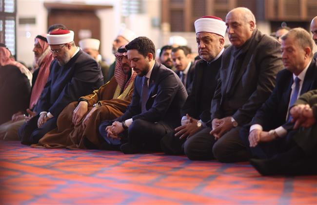 مفتي الديار المصرية يؤدي أول جمعة رمضان في الأردن على هامش المجالس العلمية الهاشمية
