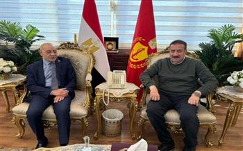 محافظ بورسعيد يستقبل رئيس جامعة شرق بورسعيد الأهلية