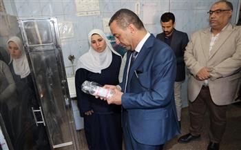 محافظ المنوفية يفاجئ مستشفي بركة السبع المركزي ويحيل 17 من العاملين المتغيبين بدون إذن للتحقيق