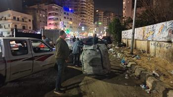 محافظ الجيزة: حملات مكثفة بالأحياء لمواجهة النباشين ومخالفات الطريق العام
