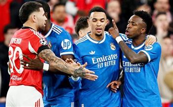 فتح تحقيقات في بنفيكا البرتغالي بسبب "فيديو متداول" ضد لاعب ريال مدريد 