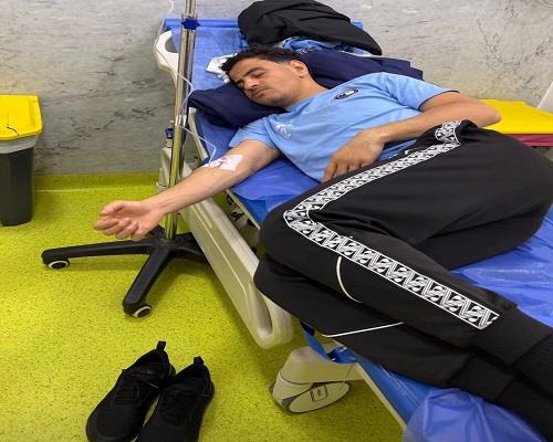 طبيب بيراميدز يكشف الحالة الصحية لـ أحمد توفيق بعد دخوله المستشفى  