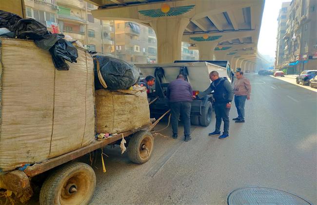 محافظ الجيزة : مصادرة فورية وغرامات مغلظة على إلقاء الرتش والمخلفات بالطريق العام