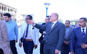 جولة ميدانية لجامعة ووسونج الكورية بجامعة سوهاج لتفعيل بروتوكول التعاون المشترك