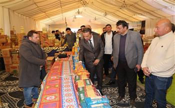 محافظ المنوفية يوجه بتوفير كميات وفيرة من السلع الأساسية بمعارض "أهلا رمضان" وإتاحتها بشكل مستمر 