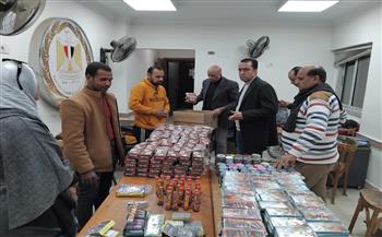 محافظ المنوفية: ضبط نحو 11 ألف عبوة ألعاب نارية محظور تداولها بمنوف