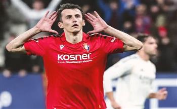 الدوري الإسباني.. ريال مدريد يتأخر أمام أوساسونا في الشوط الأول