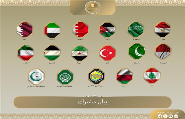 بيان عربي-إسلامي مشترك يرفض تصريحات سفير واشنطن في إسرائيل ويؤكد عدم وجود سيادة لإسرائيل على الأراضي المحتلة