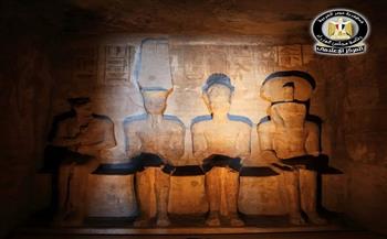 بحضور 2000 سائح.. مجلس الوزراء: ظاهرة تعامد الشمس على وجه الملك رمسيس الثاني حدث عالمي 