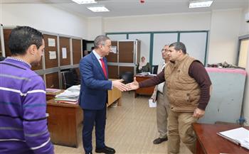 محافظ الجيزة يتفقد عددًا من إدارات الديوان العام ويشدد على الانضباط وتسريع وتيرة العمل خلال شهر رمضان