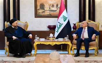 وزير الخارجية العراقي ورئيس تيار الحكمة يبحثان تشكيل الحكومة والتطورات الإقليمية