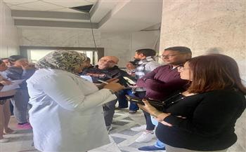 جولة تفقدية لوكيل وزارة الصحة بمبنى العيادات الجديد بمستشفى الغردقة العام