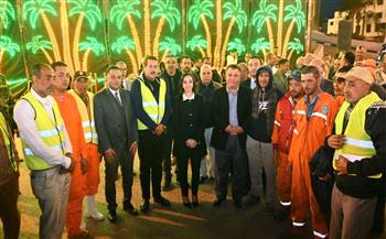 محافظ البحيرة تشارك 1000 عامل نظافة حفل الإفطار الجماعي