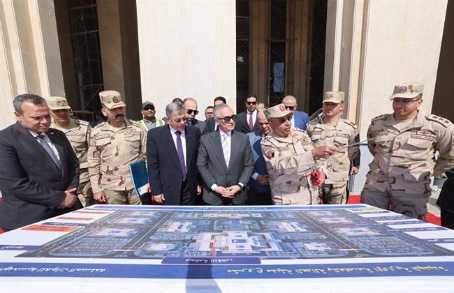 وزير العدل يتفقد مشروع مدينة العدالة بالعاصمة الجديدة